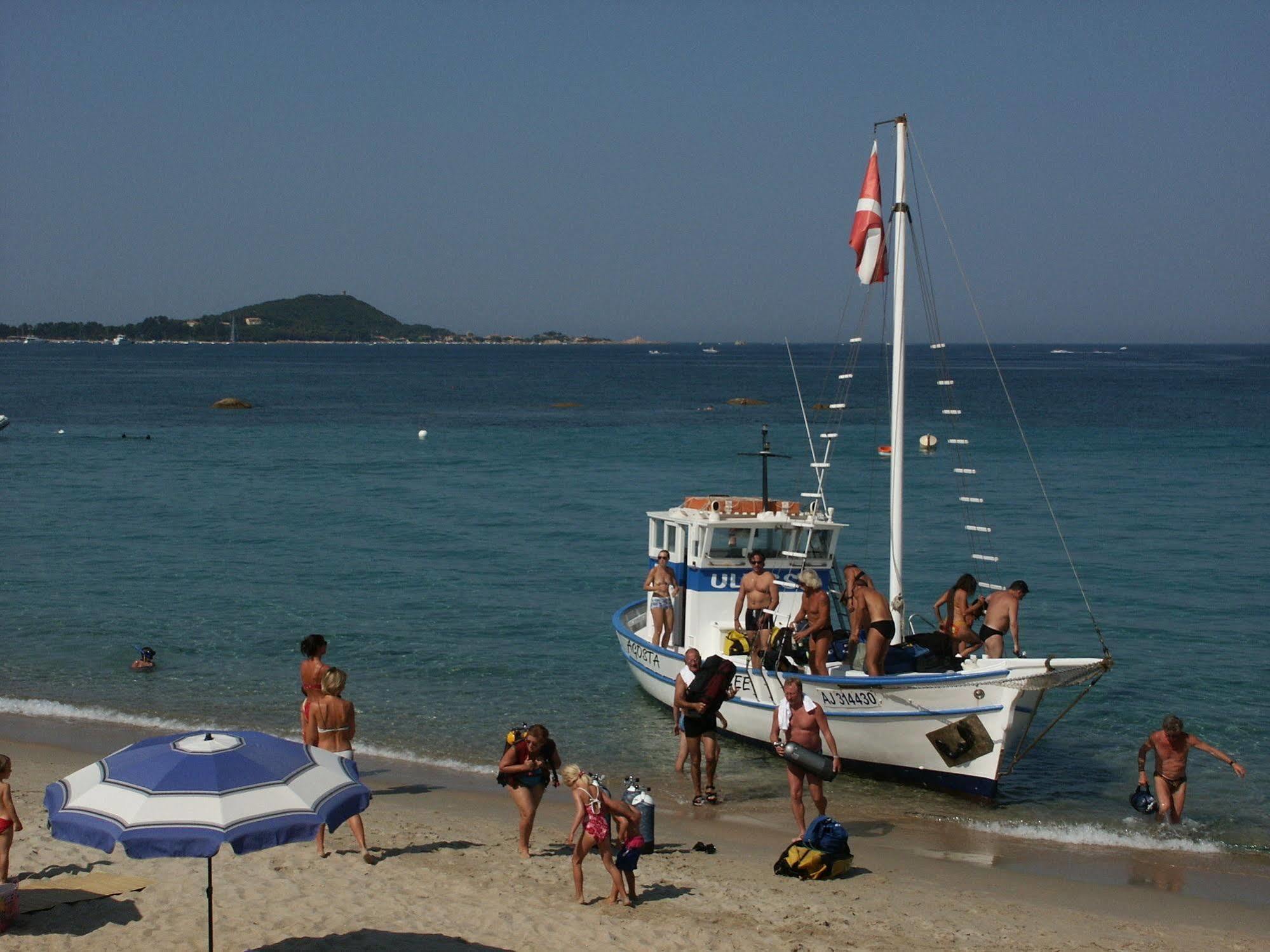 Hotel-Motel Agosta Plage Porticcio  Exterior photo